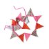 Guirlandes fanions - fil rose